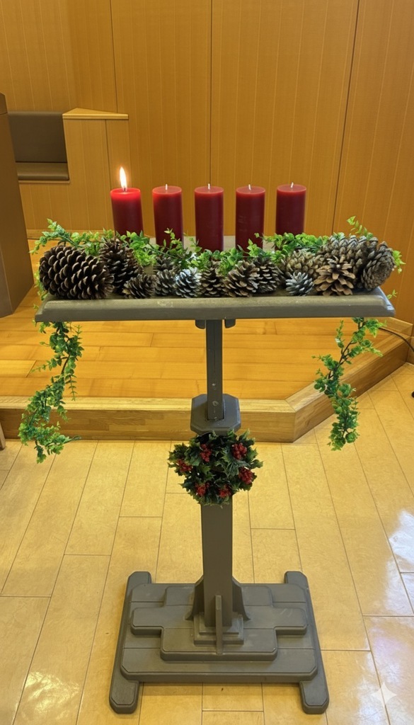 2025年11月30日(日) 日曜朝の礼拝「目を覚ましている」