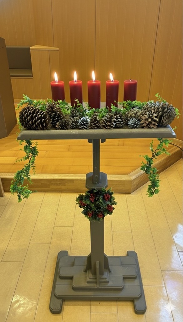 2025年12月21日(日) 日曜朝の礼拝「あなたのそばにもクリスマス」